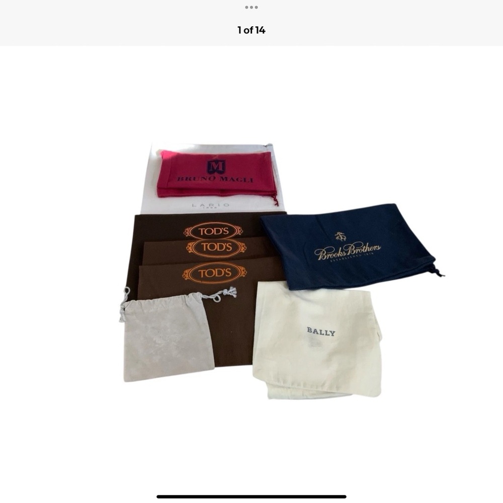 Designer Dust Bags Collection Bally Tod’s Brooks Brothers